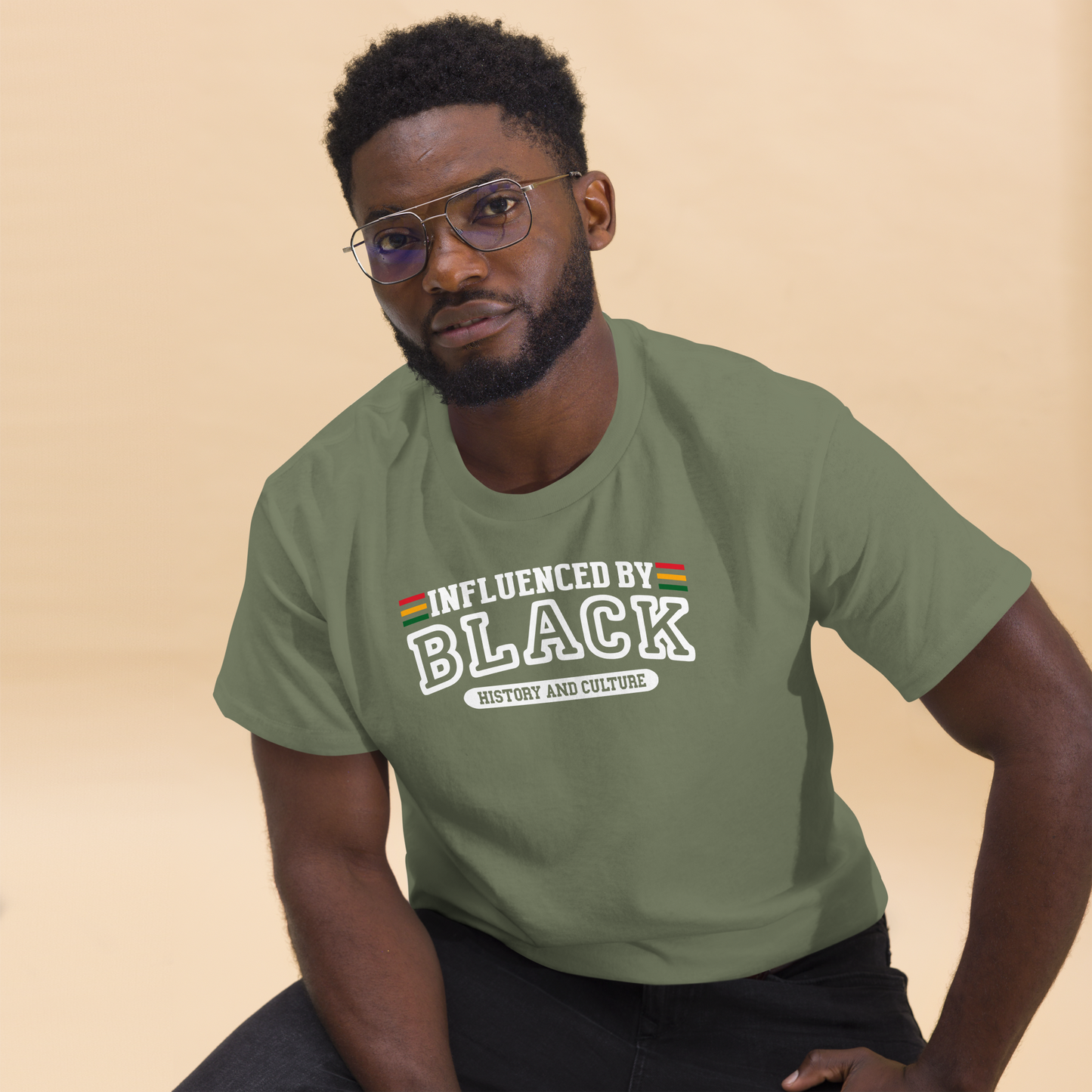 Influenced by Black History and Culture Unisex Classic Tee