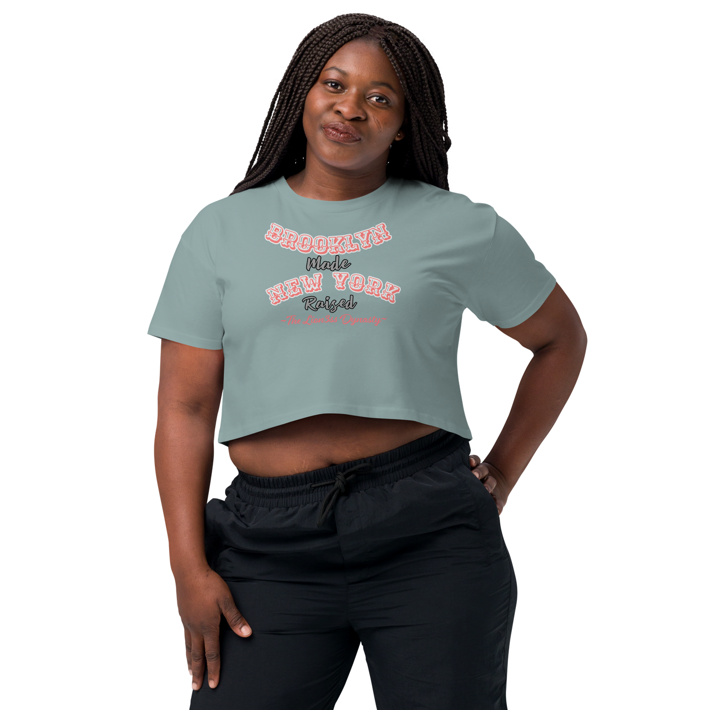 Brooklyn Made, New York Raised Crop Top